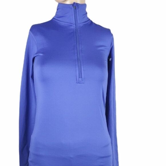 Nike Purple 3/4 Zip Up Pullover - Picture 1 of 5
